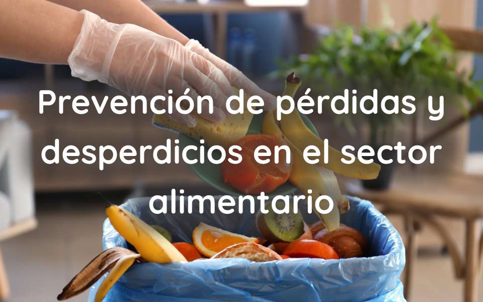 Prevención de pérdidas y desperdicios en el sector alimentario