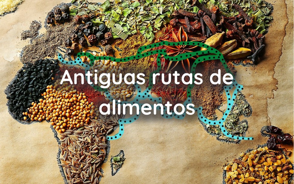 Antiguas rutas de alimentos