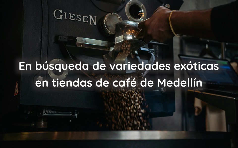 En búsqueda de variedades exóticas en tiendas de café de Medellín