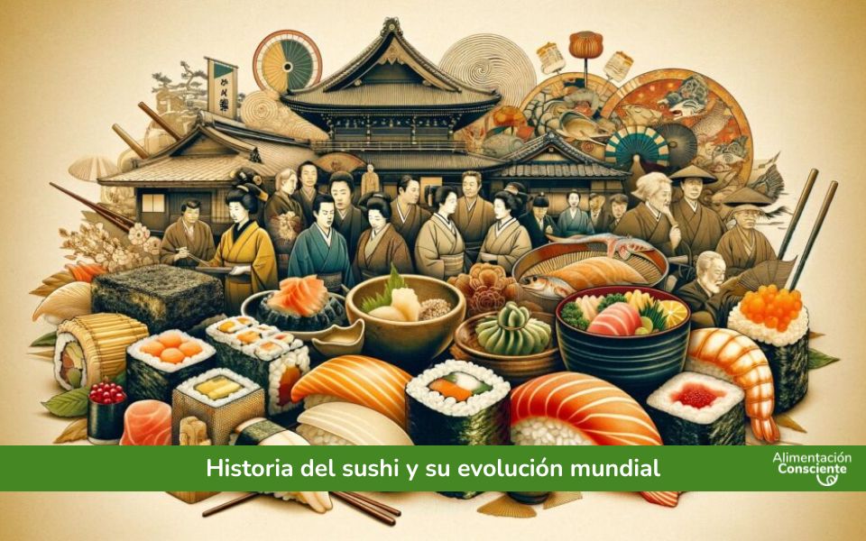 Historia del sushi y su evolución mundial