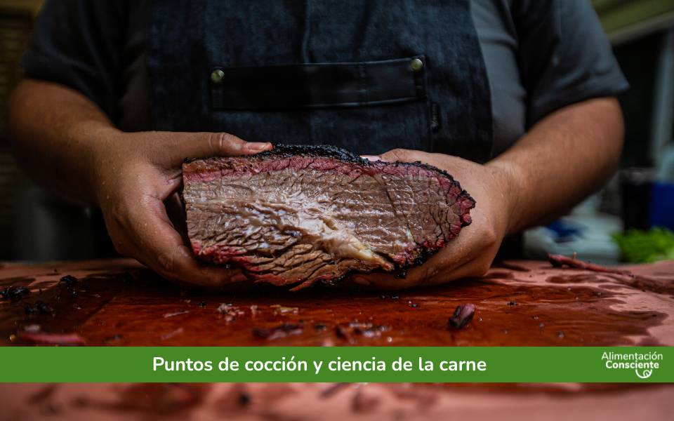 Puntos de cocción y ciencia de la carne