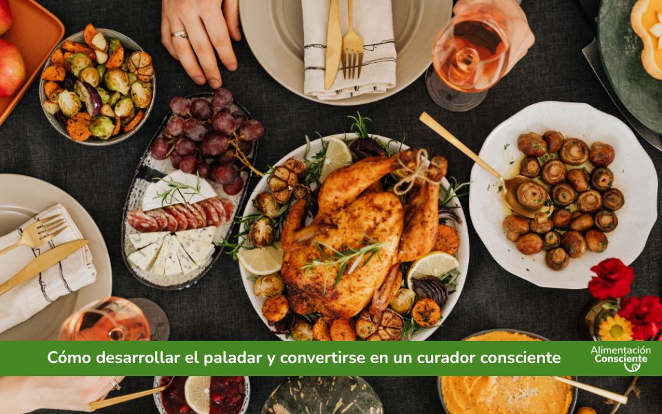 Cómo desarrollar el paladar y convertirse en un curador consciente