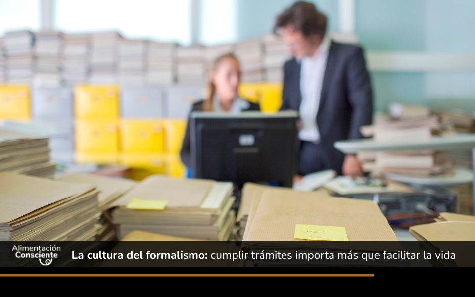 La cultura del formalismo: cuando cumplir trámites importa más que facilitar la vida